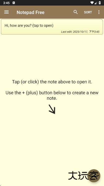 notepad手机版宣传图