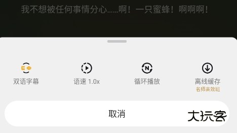 一点英语缓存视频