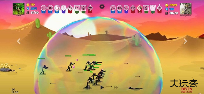 火柴人战争遗产3汉化版内置mod菜单