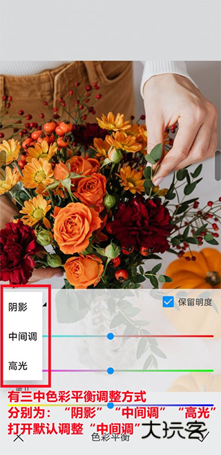 新增色彩平衡滤镜配图2