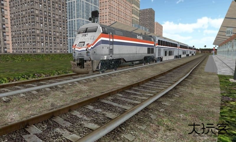 3d模拟火车手游