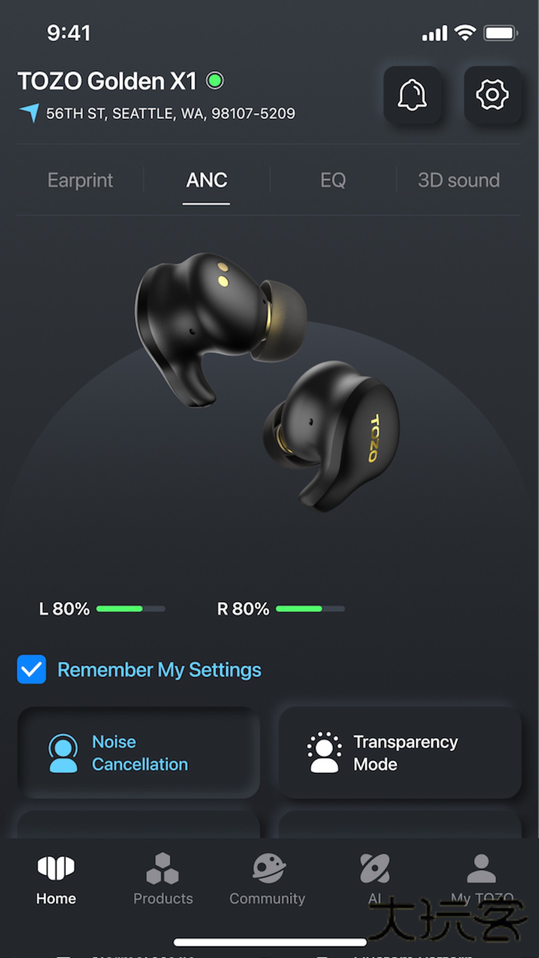 TOZO蓝牙耳机V4.10.7安卓版
