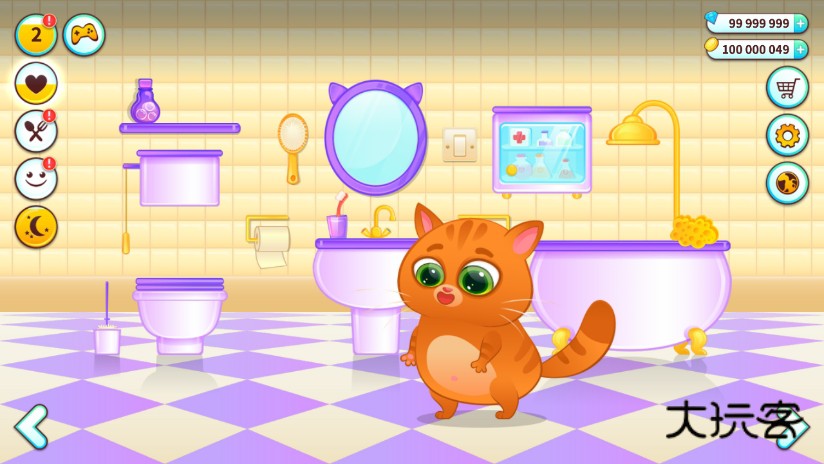 我的虚拟宠物猫无限金币钻石版(Bubbu) 1.147中文版