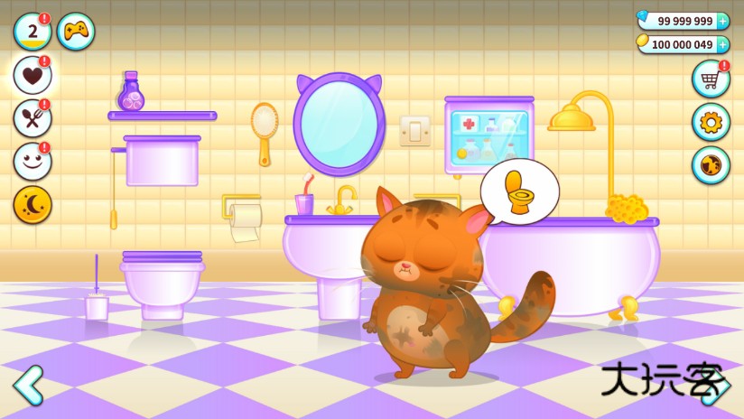 我的虚拟宠物猫无限金币钻石版(Bubbu) 1.147中文版