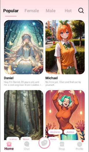 Chili AI原版免费虚拟聊天应用v1.0.0