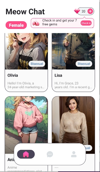 meowchat官方最新安卓版ai聊天应用v1.0.2