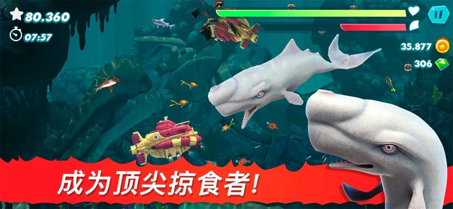 饥饿鲨进化国际服2026优化版本v13.5.2