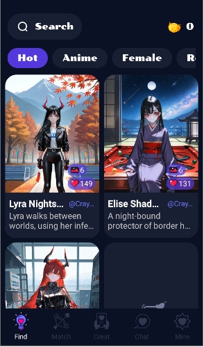 crazygirl ai原版免费手机虚拟聊天应用v3.0.3