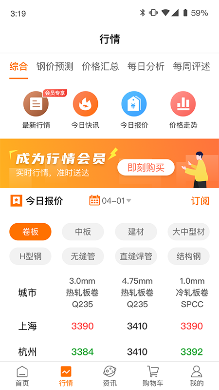 中钢网APP正规原版v3.7.2 免费版
