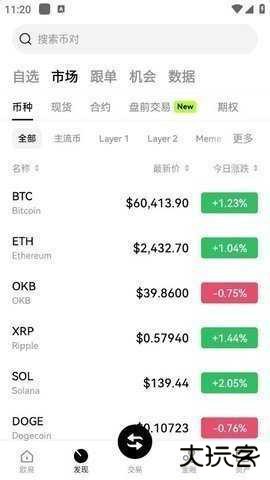 O易交易所app官方下载最新版本6.160.0安卓版