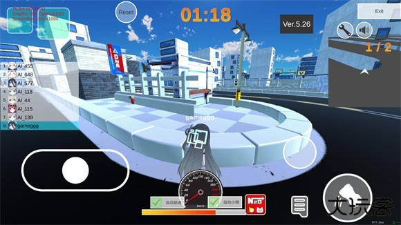 蔚蓝档案卡丁车