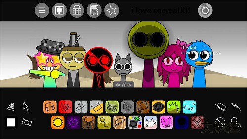 节奏盒子Sprunki寄生虫模组版