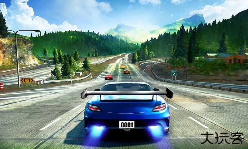 街道赛车3d游戏