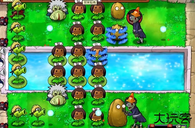 火影版植物大战僵尸