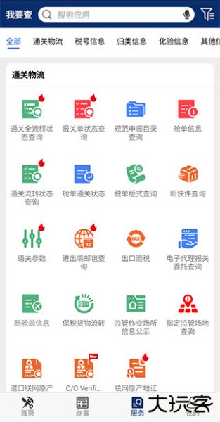 掌上海关app