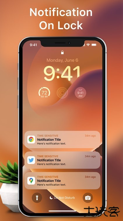 仿苹果锁屏iLock