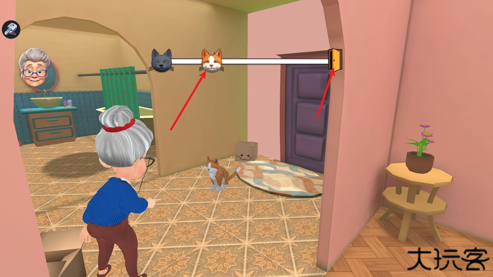 捣蛋猫和瞌睡奶奶的快乐生活