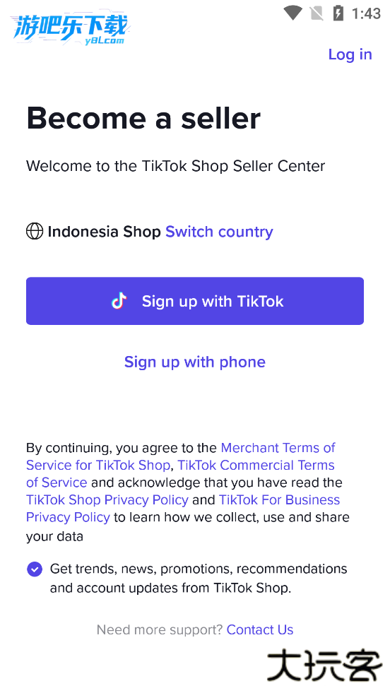 Tiktok卖家手机端(TikTok Shop Seller Center)