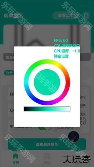 帧率显示器