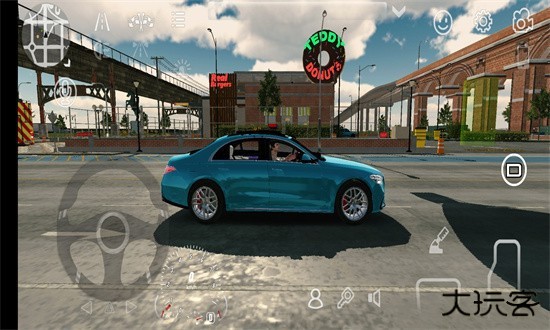 手动挡停车场奔驰迈巴赫模组