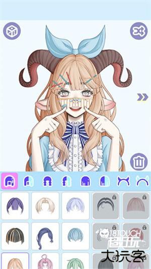 怪物女孩换装免费版怎么玩