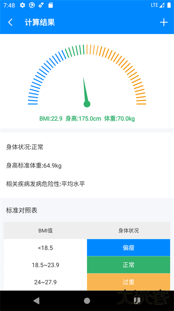 bmi计算器免费下载