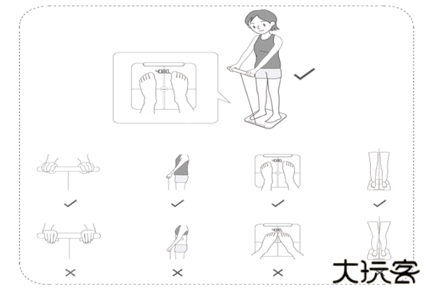 华为智能体脂秤