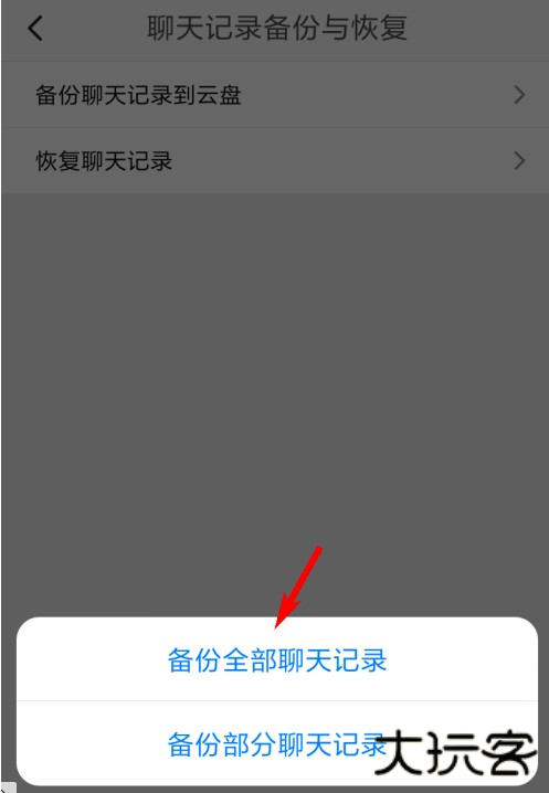 与你的聊天记录如何备份