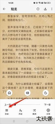 轻阅怎么打开目录2