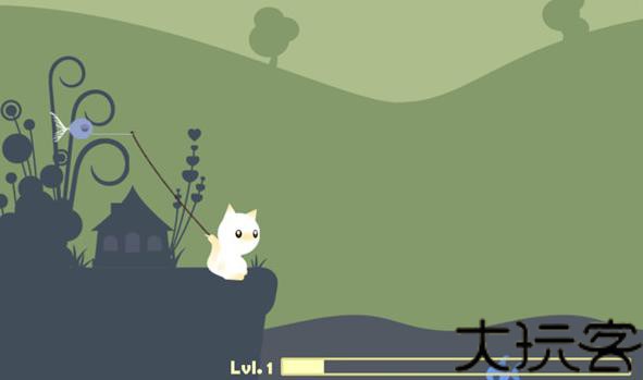 小猫钓鱼