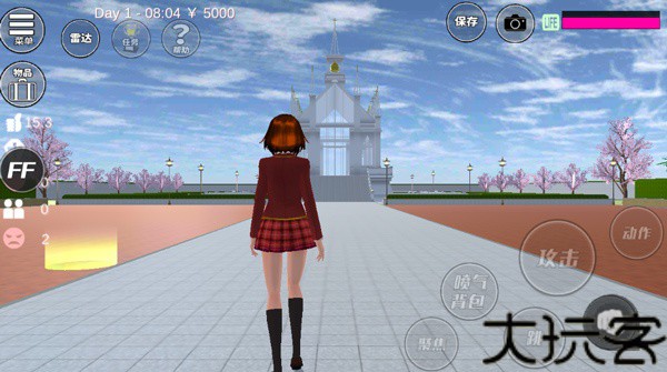 樱花校园模拟器圣诞节版