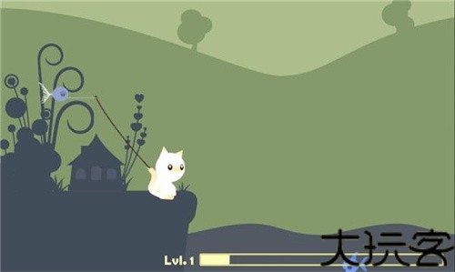 cat goes fishing