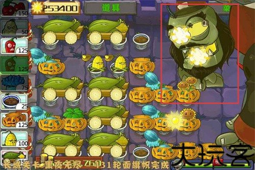 植物大战僵尸长城版