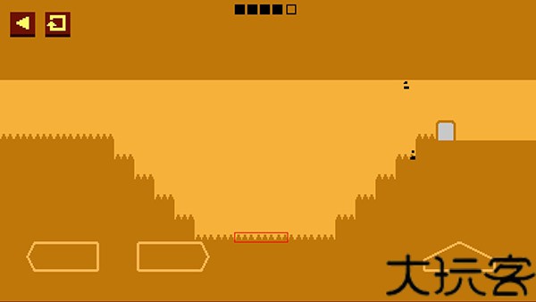 只有一道门