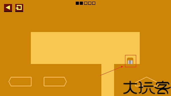 只有一道门