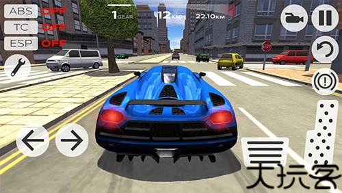 极限汽车驾驶模拟器