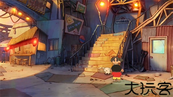 蜡笔小新煤炭镇的小白中文版