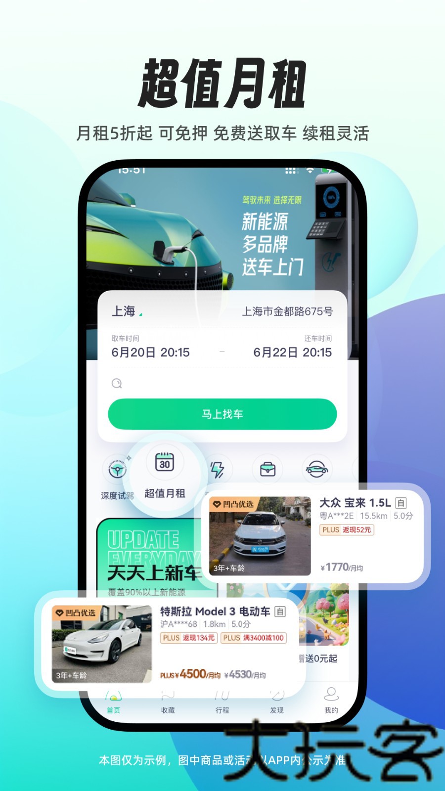 凹凸租车