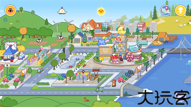 米加小镇世界彩色公寓