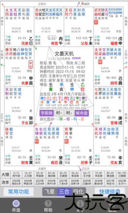 紫微排盘软件
