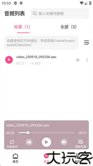 视频音频提取器