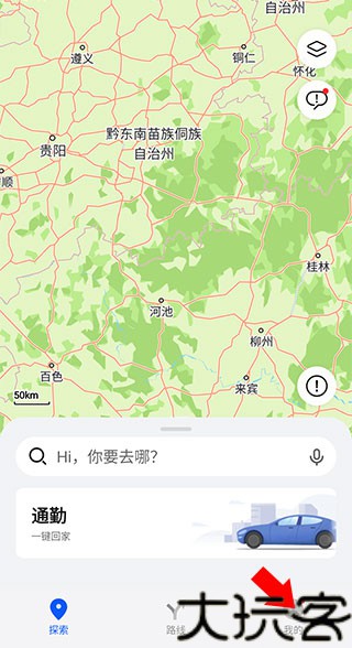 老虎地图