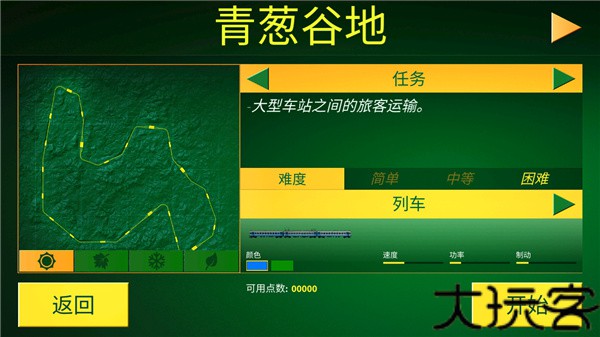 电动火车模拟器
