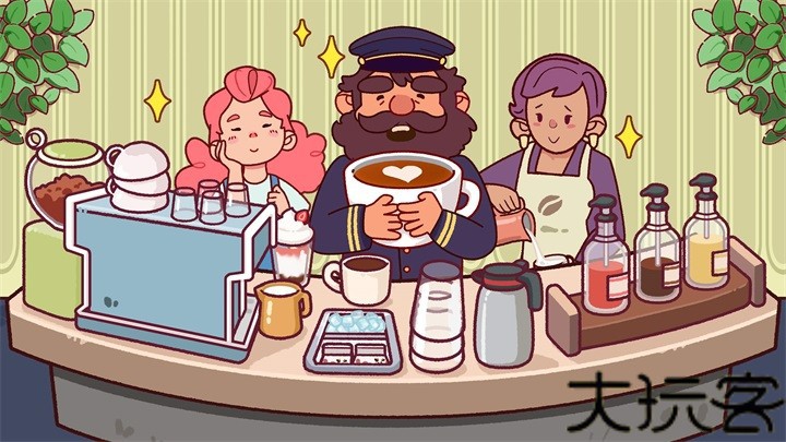 可口的咖啡