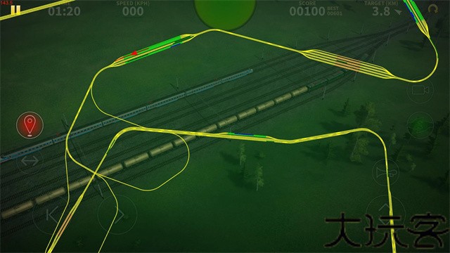 电动火车模拟器