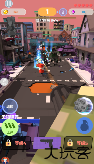 3D僵尸猎杀者