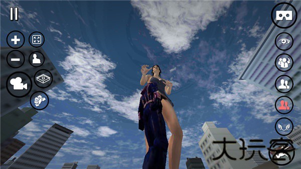 巨大少女破坏城市2