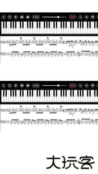 midi五线谱