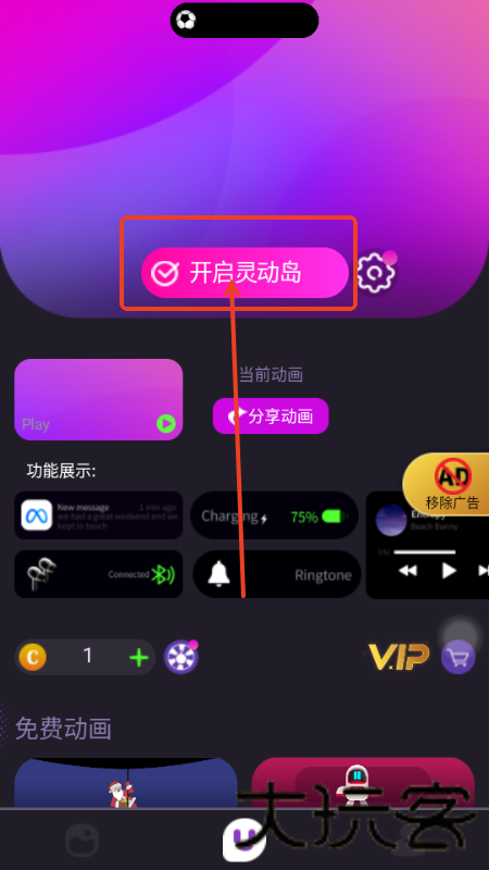 皮卡灵动岛