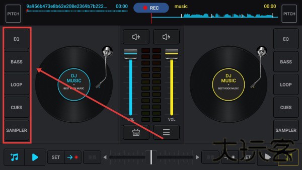 DJ混音器